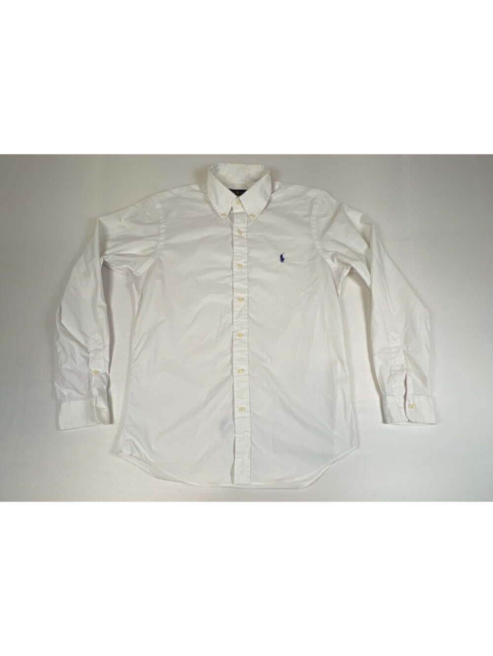 Ralph Lauren Performance Men's White Long Sleeve Button Down Dress Shirt